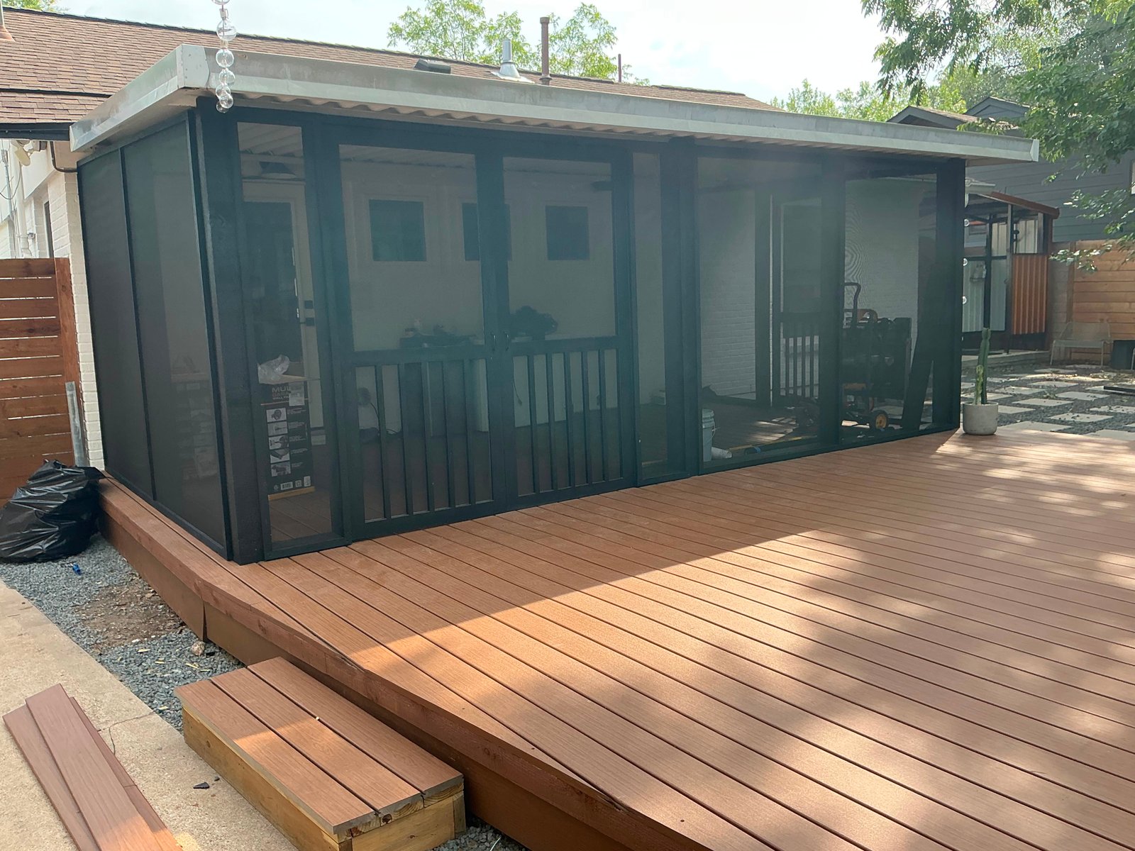 Composite Deck & Screened Porch