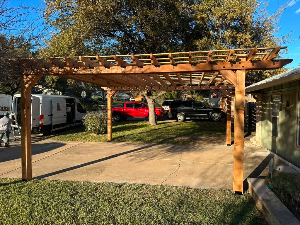 Backyard Pergola & Carport Cover